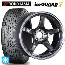 【最大3万円OFFクーポン 6/11 1:59迄】215/45R18 93Q XL ヨコハマ アイスガード7(IG70) タナベ SSR GT X03 マシンドグラファイトガンメタ＋スモーククリア 18-7.5J 国産車用 スタッドレスタイヤホイール4本セット