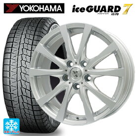 215/45R18 93Q XL ヨコハマ アイスガード7(IG70) ビックウェイ TRGバーン FG 18-7.5J 国産車用 スタッドレスタイヤホイール4本セット