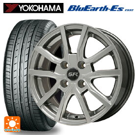 【6/4 20時〜 最大3万円OFFクーポン】即日発送 155/65R14 75S ヨコハマ ブルーアースEs ES32 エルベ Vスポーク # メタリックグレー 14-4.5J 国産車用 サマータイヤホイール4本セット