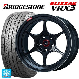 マツダ ロードスター(ND系)用 195/50R16 88Q XL ブリヂストン ブリザック VRX3 正規品 パフォーマンスライン PF06 マシニングブラック 新品スタッドレスタイヤホイール 4本セット