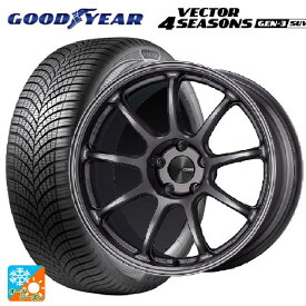 トヨタ ハリアー(80系)用 225/60R18 104W XL グッドイヤー ベクターフォーシーズンズ ジェン3 SUV パフォーマンスライン PF09 DS 新品オールシーズンタイヤホイール 4本セット