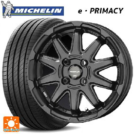 即日発送 【4/25限定 抽選最大100％ポイントバック】155/65R14 79H XL ミシュラン Eプライマシー 正規品 共豊 サーキュラー C10S マットブラック 14-4.5J 国産車用 サマータイヤホイール4本セット