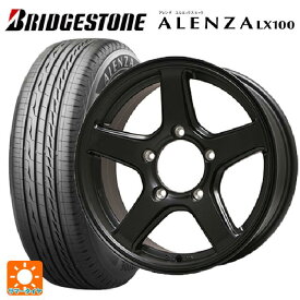 スズキ ジムニー(64系)用 175/80R16 91S ブリヂストン アレンザLX100 正規品 トピー ME-A # MB 新品サマータイヤホイール 4本セット