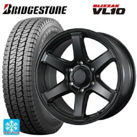 トヨタ ハイエース(200系)用 2025年製 195/80R15 107/105N ブリヂストン ブリザック VL10 正規品 # トピー ME-A MB 新品スタッドレスタイヤホイール 4本セット
