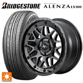 即日発送 【最大3万円OFFクーポン 6/11 1:59迄】2024年製 225/60R17 99H ブリヂストン アレンザLX100 正規品 # マルカサービス ナイトロパワー M29 スティンガー バレルブラック 17-7J 国産車用 サマータイヤホイール4本セット