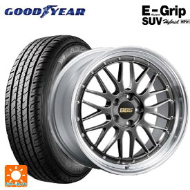 【最大3万円OFFクーポン 5/27 1:59迄】スバル レガシィアウトバック(BS系)用 225/60R18 100H グッドイヤー エフィシェントグリップSUV HP01 # LM DB-SLD 新品サマータイヤホイール 4本セット