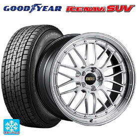 【最大3万円OFFクーポン 6/11 1:59迄】スバル レガシィアウトバック(BS系)用 225/60R18 100Q グッドイヤー アイスナビ SUV LM DS-BKBD 新品スタッドレスタイヤホイール 4本セット