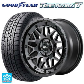 即日発送 2023年製 215/50R17 91Q グッドイヤー アイスナビ7（限定） # マルカサービス ナイトロパワー M29 スティンガー バレルブラック 17-7J 国産車用 スタッドレスタイヤホイール4本セット