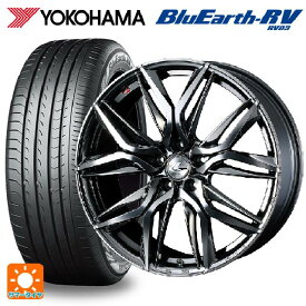 トヨタ プリウス(50系)用 215/45R17 91W XL ヨコハマ ブルーアース RV03 ウェッズ レオニス LM BMCMC 新品サマータイヤホイール 4本セット