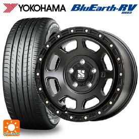 即日発送 トヨタ ハリアー(80系)用 225/65R17 102H ヨコハマ ブルーアース RV03 エクストリームJ XJ07 Satin Black 新品サマータイヤホイール 4本セット