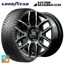 225/50R18 99W XL グッドイヤー ベクター4シーズンズ ジェン3 レイズ チームデイトナ F6ドライブ BFJ 18-7.5J 国産車用 オールシーズンタイヤホイール4本セット