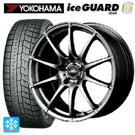 4/20限定 エントリーで最大100％ポイントバック205/60R16 96Q XL ヨコハマ アイスガード6(IG60) マルカサービス シュナイダー スタッグ メタリックグレー 16-6.5J 国産車用 スタッドレスタイヤホイール4本セット