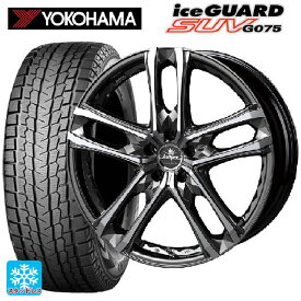 【5/30限定 最大3万円OFFクーポン】235/60R18 107Q XL ヨコハマ アイスガードSUV G075 ウェッズ クレンツェ シンティル168エボ SBCポリッシュ 18-7.5J 国産車用 スタッドレスタイヤホイール4本セット