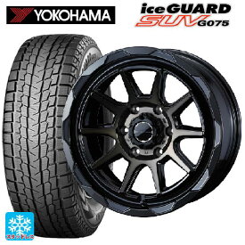 トヨタ ハイエース(200系)用 215/65R16 109/107Q ヨコハマ アイスガードSUV G075 マッドヴァンス06 ブラックポリッシュブロンズクリア 新品スタッドレスタイヤホイール 4本セット