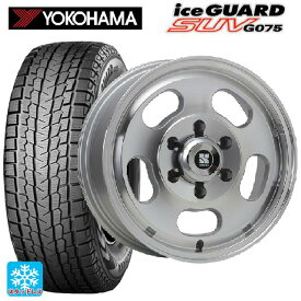 トヨタ ハイエース(200系)用 215/65R16 109/107Q ヨコハマ アイスガードSUV G075 エクストリームJ Dスロット ポリッシュ 新品スタッドレスタイヤホイール 4本セット