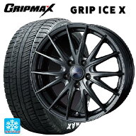トヨタ プリウス(60系)用 195/60R17 90T グリップマックス グリップアイスX ホワイトレター # ウェッズ …