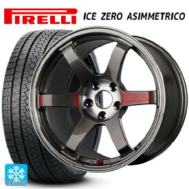 【4/24 20時〜 最大3万円OFFクーポン】235/50R18 101H XL ピレリ ウインター アイスゼロ アシンメトリコ 正規品 レイズ ボルクレーシング TE37SL サーガ PG 18-8.5J 国産車用 スタッドレスタイヤホイール4本セット