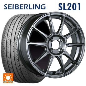 【6/4 20時〜 最大3万円OFFクーポン】185/55R16 83V セイバーリング セイバーリング SL201(ブリヂストン工場生産） # タナベ SSR GT X01 ダークシルバー 16-6.5J 国産車用 サマータイヤホイール4本セット