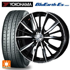 即日発送 【最大3万円OFFクーポン 6/11 1:59迄】トヨタ ヤリス(10系)用 185/55R16 83V ヨコハマ ブルーアースEs ES32 レオニス VX BKMC 新品サマータイヤホイール 4本セット