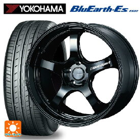 225/45R18 95W ヨコハマ ブルーアースEs ES32 ウェッズ ウェッズスポーツ RN05M Gloss Black 18-7.5J 国産車用 サマータイヤホイール4本セット