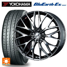 【最大3万円OFFクーポン 6/11 1:59迄】ホンダ ステップワゴン(RP6~8)用 225/40R18 92W ヨコハマ ブルーアースEs ES32 レオニス MX BMCMC 新品サマータイヤホイール 4本セット