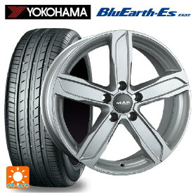 即日発送 【最大3万円OFFクーポン 6/11 1:59迄】アウディ A6(F2D)用 225/60R17 99H ヨコハマ ブルーアースEs ES32 マック シュタッド シルバー 新品サマータイヤホイール 4本セット