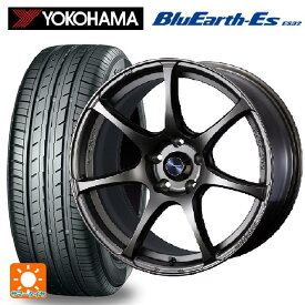 【5/30限定 最大3万円OFFクーポン】195/60R17 90H ヨコハマ ブルーアースEs ES32 ウェッズ ウェッズスポーツ SA75R EJ-BRONZE 17-6.5J 国産車用 サマータイヤホイール4本セット