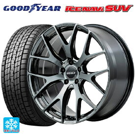 トヨタ ヴェルファイア(40系)用 225/55R19 99Q グッドイヤー アイスナビ SUV ホムラ 2X7FT YNJ 新品スタッドレスタイヤホイール 4本セット