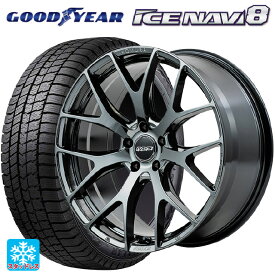 【最大3万円OFFクーポン 4/27 9:59迄】トヨタ アルファード(40系)用 225/55R19 99Q グッドイヤー アイスナビ8 ホムラ 2X7FT YNJ 新品スタッドレスタイヤホイール 4本セット