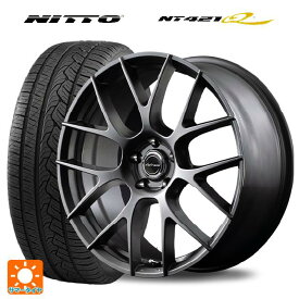 トヨタ クラウンクロスオーバー(35系)用 225/60R18 104V XL ニットー NT421Q レフィナーダ モーション3 ハイパーメタルコート 新品サマータイヤホイール 4本セット