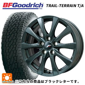 【5/25限定抽選で100％ポイントバック】トヨタ アルファード(40系)用 225/60R18 100H BFグッドリッチ トレイルテレーン T/A ブラックレター 正規品 LFイゾラ2 ガンメタリック 新品サマータイヤホイール 4本セット