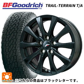 即日発送 【5/25限定抽選で100％ポイントバック】トヨタ アルファード(40系)用 225/60R18 100H BFグッドリッチ トレイルテレーン T/A ブラックレター 正規品 LFイゾラ2 ブラックメタリック 新品サマータイヤホイール 4本セット