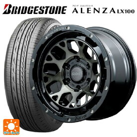 トヨタ ランドクルーザープラド(150系)用 265/65R17 112H ブリヂストン アレンザLX100 正規品 # チームデイトナ M9+ BEL 新品サマータイヤホイール 4本セット