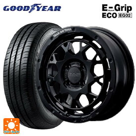 165/50R15 73V グッドイヤー エフィシェントグリップ エコ EG02 レイズ チームデイトナ M9+ BOJ 15-5J 国産車用 サマータイヤホイール4本セット