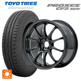 【4/25限定 抽選で最大100％ポイントバック】225/65R18 103H トーヨー プロクセス CF2 SUV レイズ ボルクレーシング CE28N プラス MM 18-8J 国産車用 サマータイヤホイール4本セット