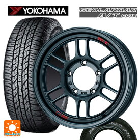 【6/4 20時〜 最大3万円OFFクーポン】2024年製 185/85R16 105/103N ヨコハマ ジオランダー A/T G015 ホワイトレター エンケイ オールロード RPT1 マットダークガンメタリック 16-6J 国産車用 サマータイヤホイール4本セット