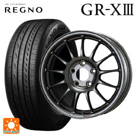 215/60R16 95V ブリヂストン レグノ GR-X3 正規品 # エンケイ エンケイスポーツ RC-T5 Dark Silver 16-6.5J 国産車用 サマータイヤホイール4本セット