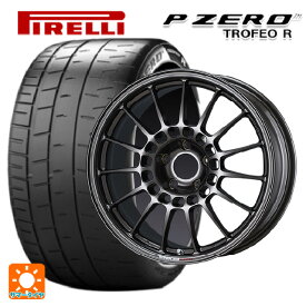 【5/25限定抽選で100％ポイントバック】トヨタ GRヤリス(PA系)用 235/40R18 95Y ピレリ P-ZERO トロフェオR エンケイスポーツ RC-T5 Dark Silver 新品サマータイヤホイール 4本セット