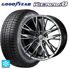 トヨタ ノア(90系)用 215/45R18 89Q グッドイヤー アイスナビ8 エフゼロ FZ-5 DIAMOND BLACK 新品スタッドレスタイヤホイール 4本セット