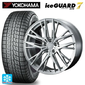 トヨタ GRカローラ(4BA-GZEA14H)用 245/40R18 93Q ヨコハマ アイスガード7(IG70) エフゼロ FZ-5 BRUSHED 新品スタッドレスタイヤホイール 4本セット