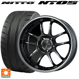 【最大3万円OFFクーポン 6/11 1:59迄】トヨタ GRヤリス(PA系)用 265/35R18 97W XL ニットー NT05 パフォーマンスライン PF01 EVO SBK 新品サマータイヤホイール 4本セット