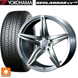 【5/25限定抽選で100％ポイントバック】トヨタ RAV4(50系)用 235/55R19 105V ヨコハマ ジオランダー CV G058 エフゼロ FZ-3 BRUSHED 新品サマータイヤホイール 4本セット