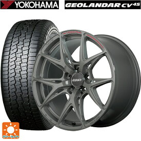 235/55R20 102V ヨコハマ ジオランダー CV G058 レイズ ベルサス VV21S G8J 20-8.5J 国産車用 サマータイヤホイール4本セット