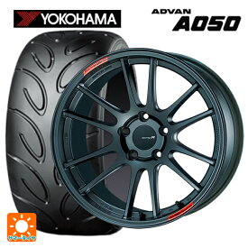 トヨタ GRカローラ(4BA-GZEA14H)用 245/40R18 93W ヨコハマ アドバン A050 コンパウンド M レーシングレボリューション GTC01RR マットダークガンメタリック 新品サマータイヤホイール 4本セット