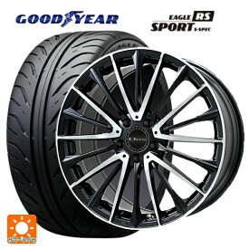 メルセデスベンツ Aクラス AMG A45(W176)用 235/40R18 91W グッドイヤー イーグル RS スポーツ S-スペック オーパス ブラックポリッシュ 新品サマータイヤホイール 4本セット