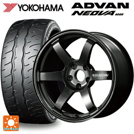 トヨタ GRヤリス(PA系)用 235/40R18 95W XL ヨコハマ アドバン ネオバ AD09 ボルクレーシング TE37サーガ S-プラス MM 新品サマータイヤホイール 4本セット