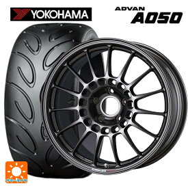 【6/4 20時〜 最大3万円OFFクーポン】トヨタ GRカローラ(4BA-GZEA14H)用 235/40R18 91V ヨコハマ アドバン A050 エンケイスポーツ RC-T5 Dark Silver 新品サマータイヤホイール 4本セット