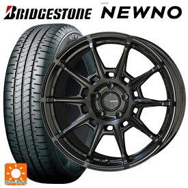 【6/4 20時〜 最大3万円OFFクーポン】185/55R16 83V ブリヂストン ニューノ 正規品 # 共豊 ガレルナ レフィーノ made by エンケイ MB 16-6.5J 国産車用 サマータイヤホイール4本セット