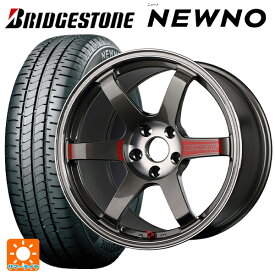 225/50R18 95V ブリヂストン ニューノ 正規品 # レイズ ボルクレーシング TE37SL サーガ PG 18-8.5J 国産車用 サマータイヤホイール4本セット