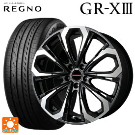 ホンダ WR-V(DG5)用 215/60R16 95V ブリヂストン レグノ GR-X3 正規品 # レイシーン プラバ 5X MBK/P 新品サマータイヤホイール 4本セット